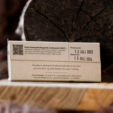 Indlæs billede til gallerivisning Hvid Chokoladebar 39.5% - Laktosefri - Vegansk, Økologisk
