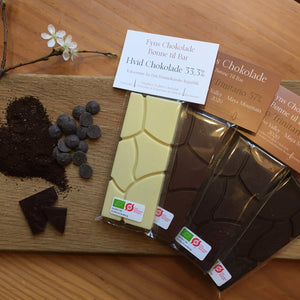 Hvid Chokolade 33,3 % Chokoladebar