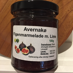 Figenmarmelade m. Lime fra Avernakø